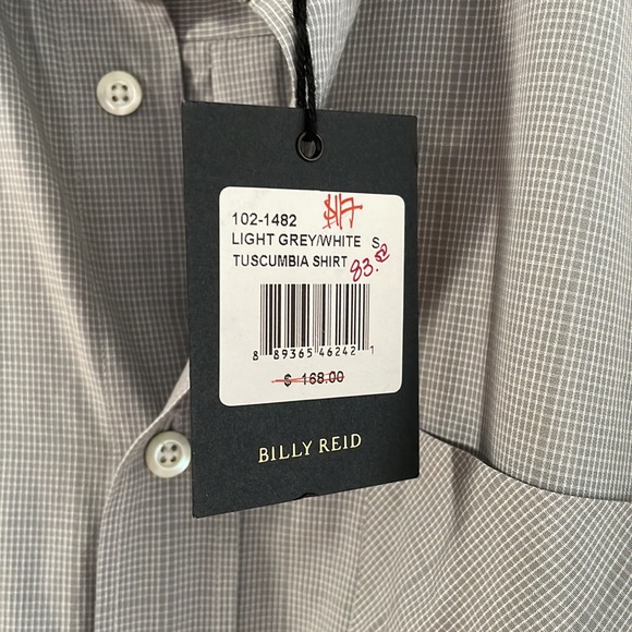 Billy Reid plaid button down - Picture 3 of 5